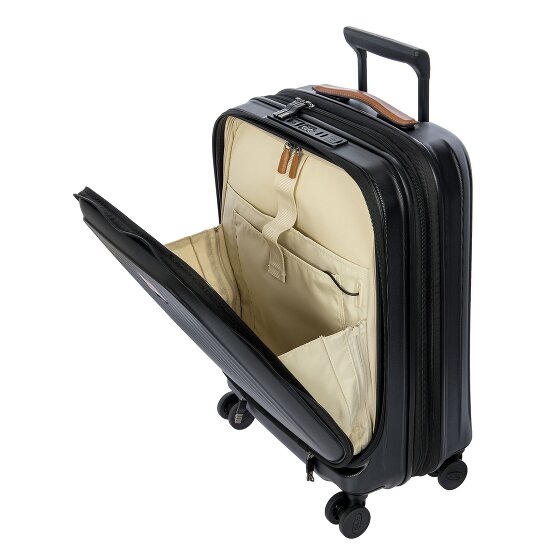 Bric's Taormina 4 wielen Trolley S 57 cm met uitbreidingsplooi