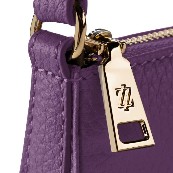 Lazarotti Bologna leeren pochette schoudertas 22 cm