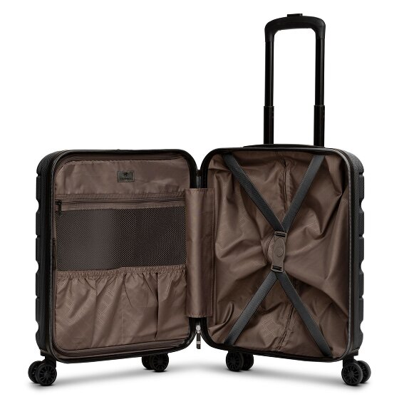 Franky Munich 4.0 4 wielen Cabinewagen S 53 cm met uitbreidingsplooi