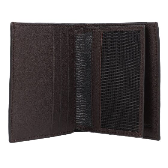 Piquadro Black Square Kredietkaart etui RFID-bescherming Leer 9 cm