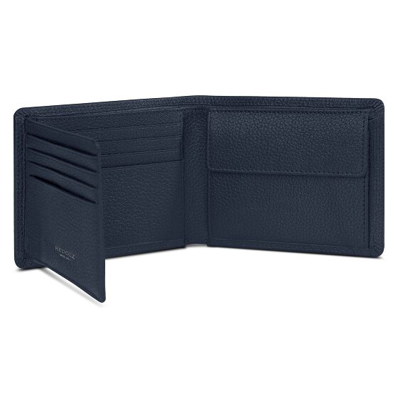 Redolz Leather Essentials QF portemonnee RFID leer 12 cm uitklapbaar