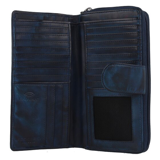 Jack Kinsky Nelson Portemonnee RFID Leer 18,5 cm