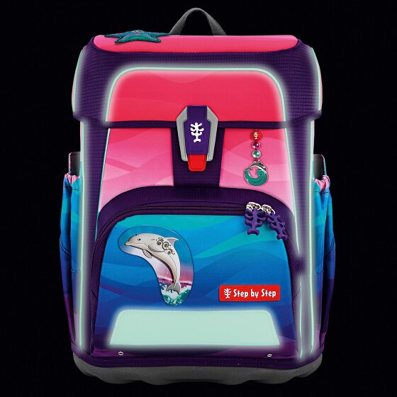 Step by Step Cloud Ocean Schooltas set