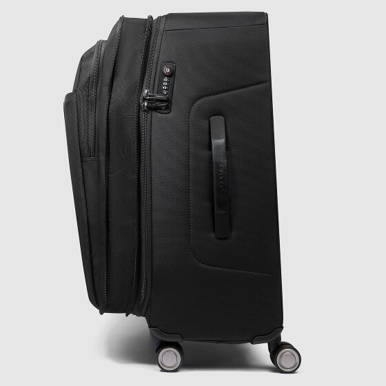 Piquadro Brief 4 wielen Trolley 68 cm met uitbreidingsplooi