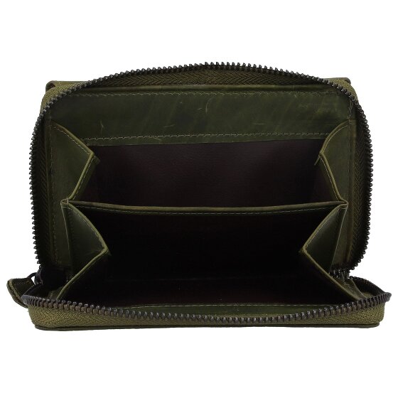 Jack Kinsky Risör Portemonnee RFID-bescherming Leer 14 cm