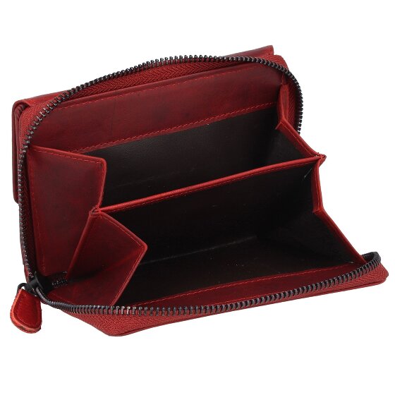 Jack Kinsky Risör Portemonnee RFID-bescherming Leer 14 cm