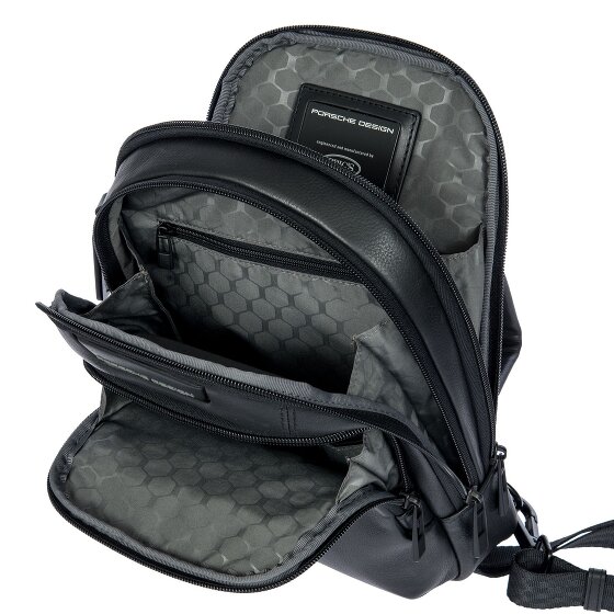 Porsche Design Roadster schoudertas leer 30 cm