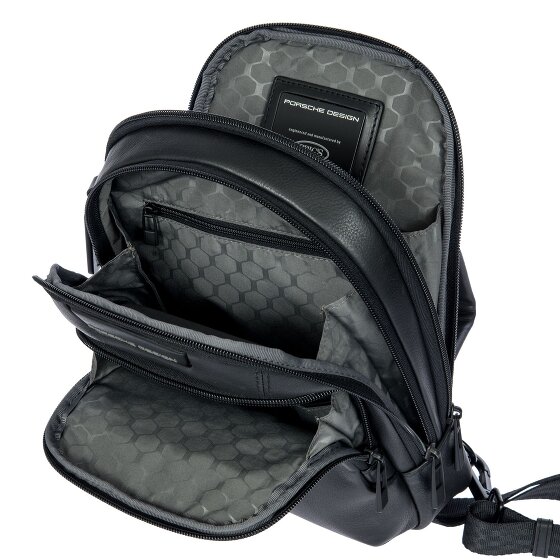 Porsche Design Roadster schoudertas leer 30 cm