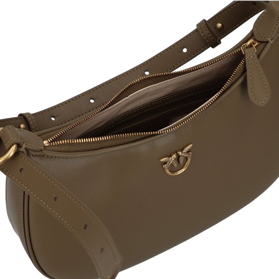 PINKO Half Moon Schoudertas Leer 26 cm