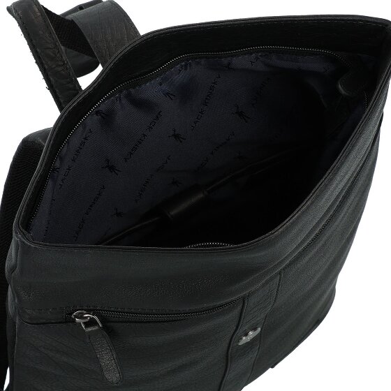 Jack Kinsky Porto Dagrugzak Leer 37 cm Laptop compartiment
