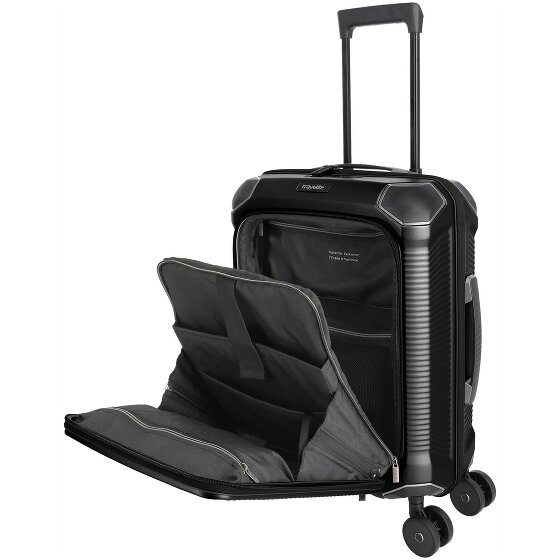Travelite Millennium 4 wielen Cabinewagen 55 cm Laptop compartiment