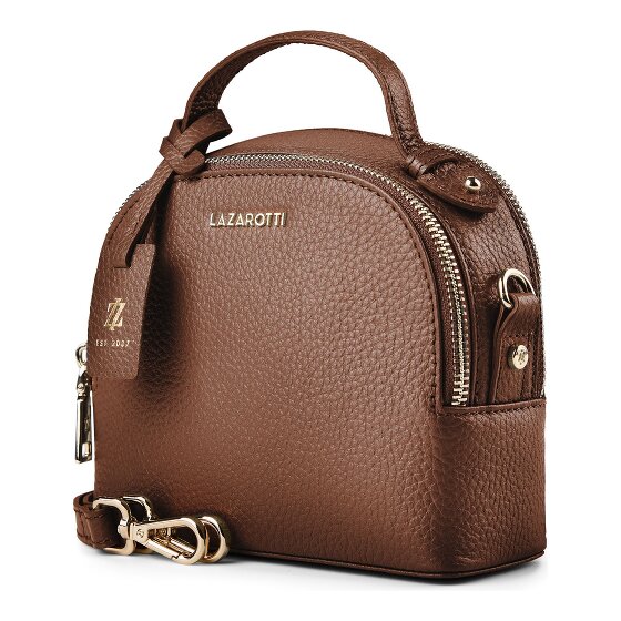 Lazarotti Bologna leren Handtas, Leer, 17 cm