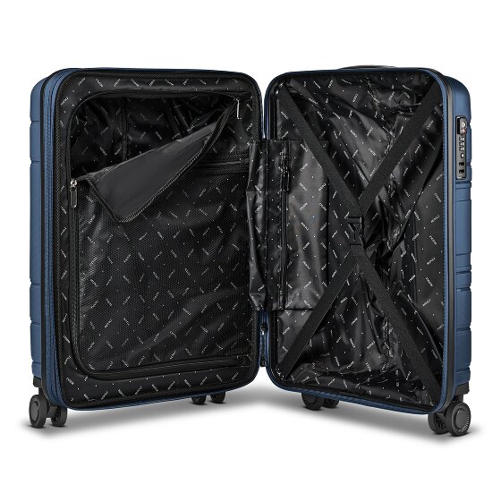 Redolz Essentials 11 4 wielen Cabinewagen 55 cm met uitbreidingsplooi