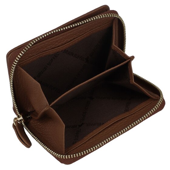 Braun Büffel Asti Portemonnee Leer 10 cm