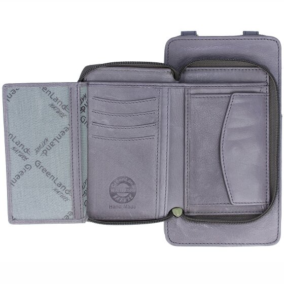 Greenland Nature Natuur Zacht Mobiel Tasje Portemonnee Leer 11 cm