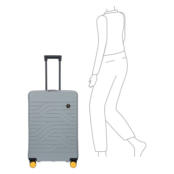 Bric's B|Y Ulisse 4 wielen Trolley 71 cm met uitbreidingsplooi