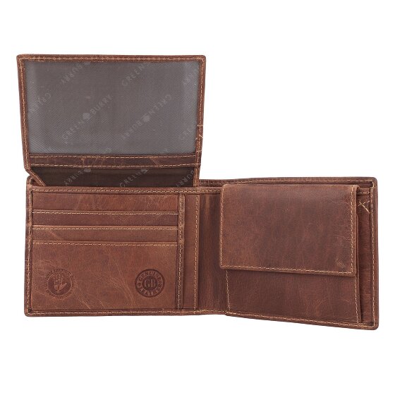 Greenburry Vintage Portemonnee Leer 12 cm