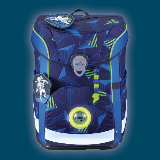 DerDieDas ErgoFlex Easy LED Schooltas set 5-delig