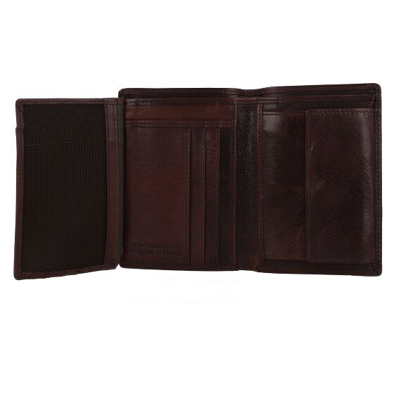 Greenburry Newport Portemonnee RFID-bescherming Leer 12.5 cm