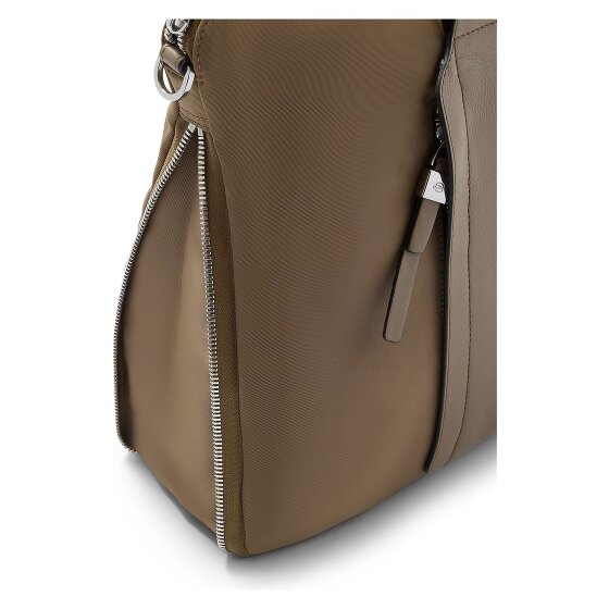 Piquadro Lyra Aktentas Leder 42 cm Laptopvak met uitbreidingsplooi