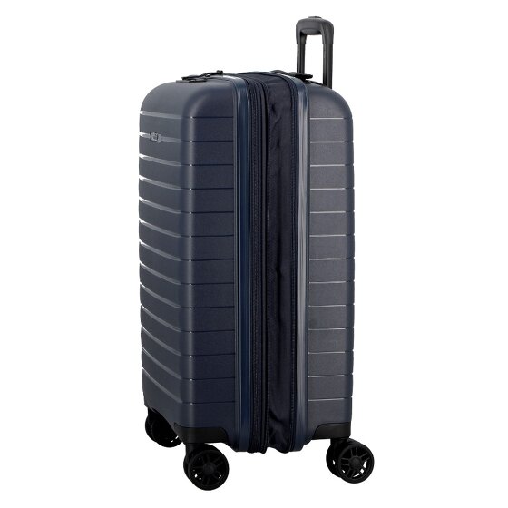 Jump Striper 4 wielen Cabinewagen 55 cm met uitbreidingsplooi