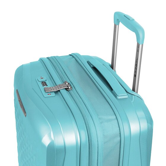 Gabol Queens 4 wielen Cabinewagen S 54 cm met uitbreidingsplooi