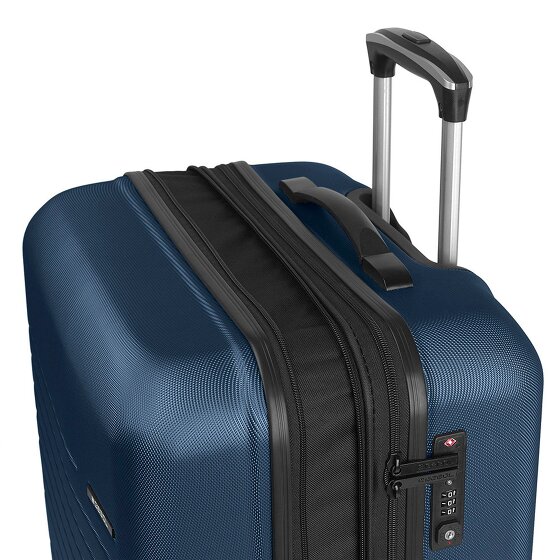 Gabol Escape 4 wielen Kofferset 3-delig met uitbreidingsplooi