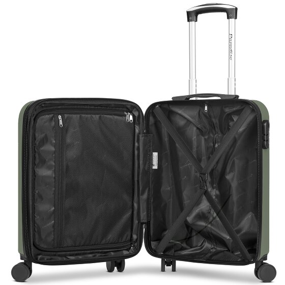 Check.In Paradise 2.0 4 wielen Cabinewagen S 55 cm met uitbreidingsplooi