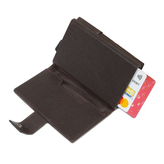 Piquadro Marcel Kredietkaart etui RFID-bescherming Leer 11.5 cm