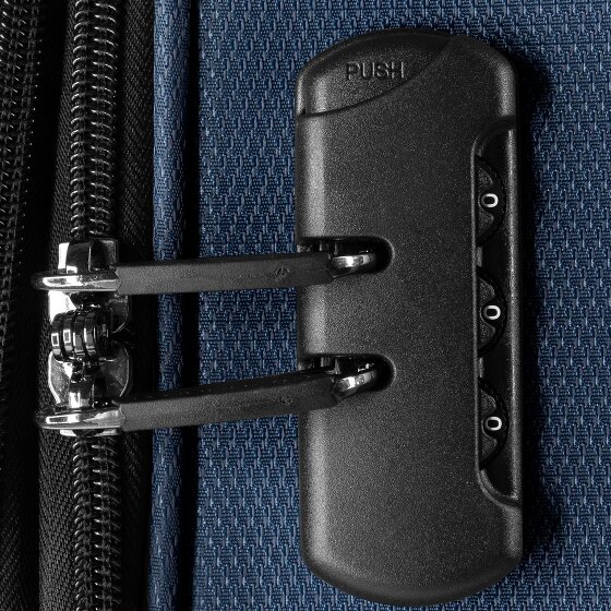 bugatti Valencia Soft 4 wielen Trolley M 65 cm met uitbreidingsplooi