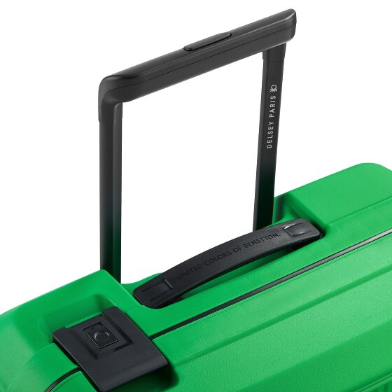 Delsey Paris x United Colors of Benetton Color Block Hardside 4-wiel cabine trolley 55 cm