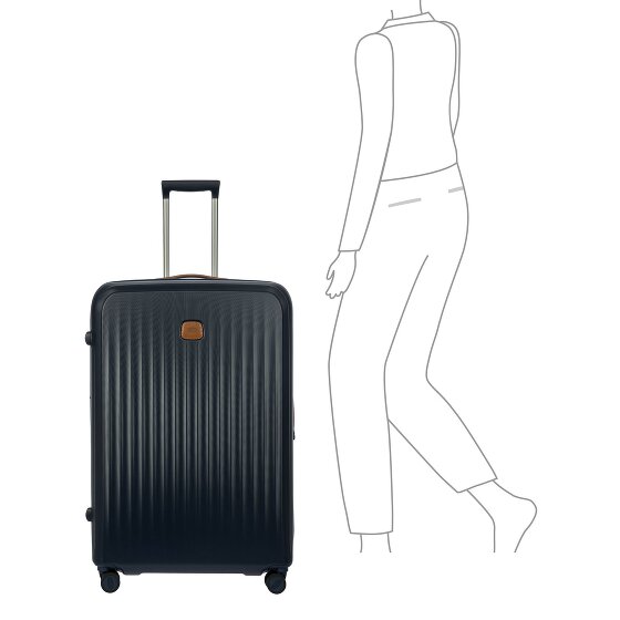 Bric's Taormina 4 wielen Trolley L 82 cm met uitbreidingsplooi