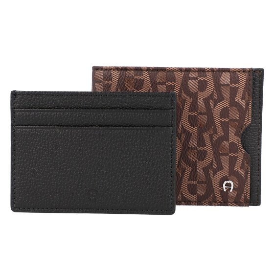 AIGNER Icon Omslag Portemonnee RFID Leer 11 cm