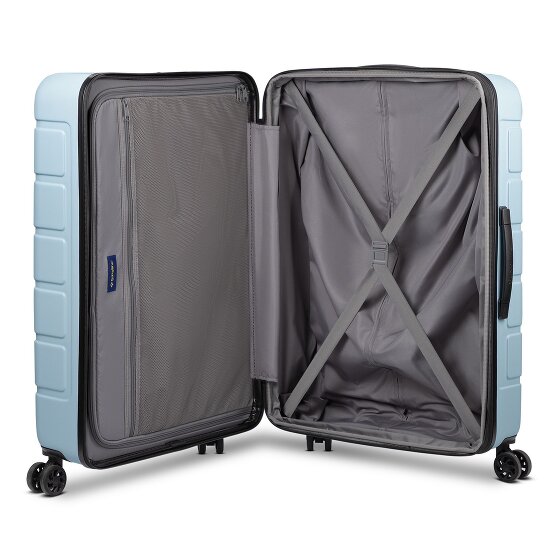 Saxoline Miami 4 wielen Trolley L 75 cm met uitbreidingsplooi