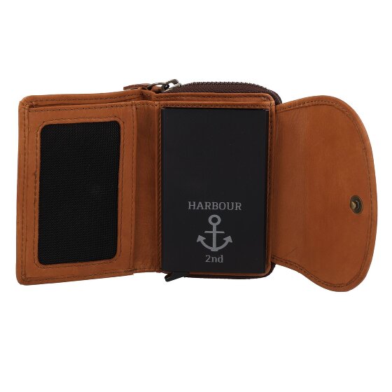 Harbour 2nd Maeve Portemonnee RFID-bescherming Leer 9 cm