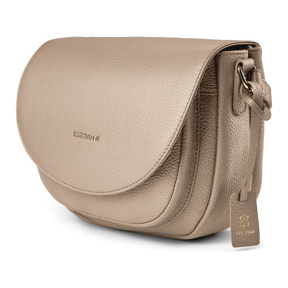 Lazarotti Bologna Leather XL Crossbody tas van leer 27 cm