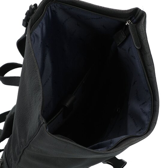 Jack Kinsky Porto Dagrugzak Leer 43 cm Laptop compartiment