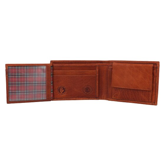 Greenburry House of Norway Portemonnee RFID-bescherming Leer 11.5 cm