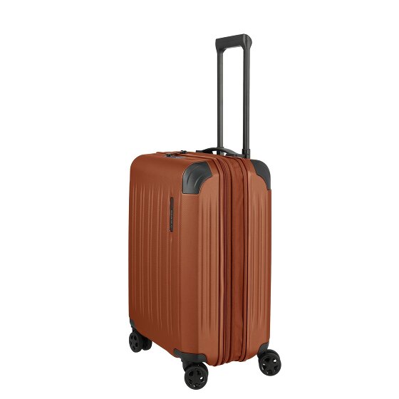 Travelite Dynamiic 4 wielen Cabinewagen 55 cm met uitbreidingsplooi