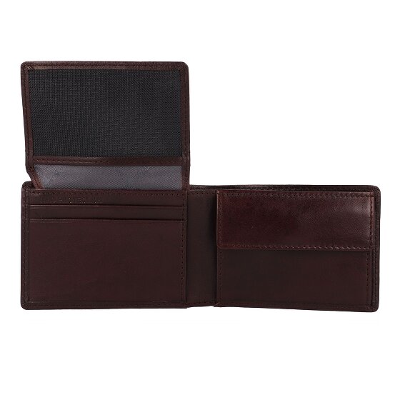 Braun Büffel Arezzo Portemonnee RFID-bescherming Leer 10.5 cm