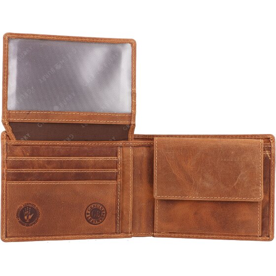 Greenburry Vintage Portemonnee Leer 12 cm