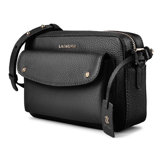 Lazarotti Bologna Leather Crossbody tas Leder 21 cm