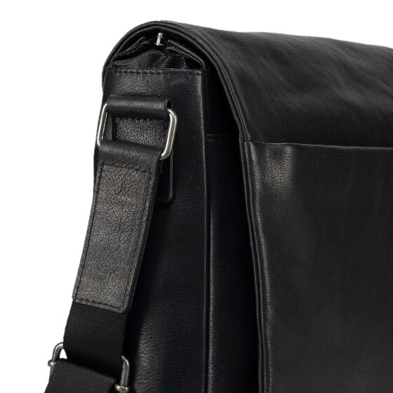 Jost Glasgow Aktentas RFID-bescherming Leder 34 cm Laptopvak