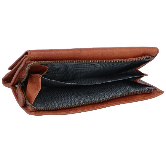 Spikes & Sparrow Portemonnee RFID Leer 19 cm