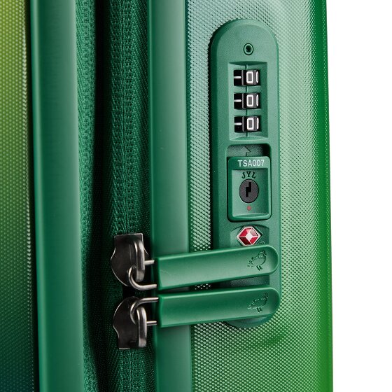 Mandarina Duck Logoduck + 4 wielen Cabinewagen 55 cm met uitbreidingsplooi