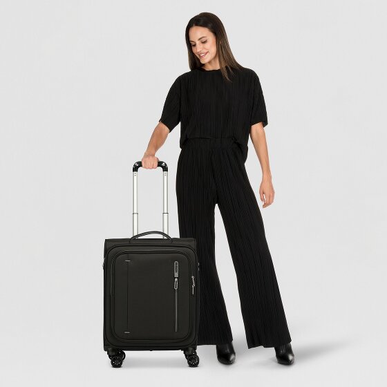 American Tourister Cloudrider 4 wielen Cabinewagen S 55 cm met uitbreidingsplooi