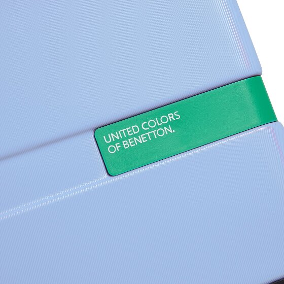 Delsey Paris x United Colors of Benetton Now Hardside 4-wiel kofferset 3-delig met stretch vouw