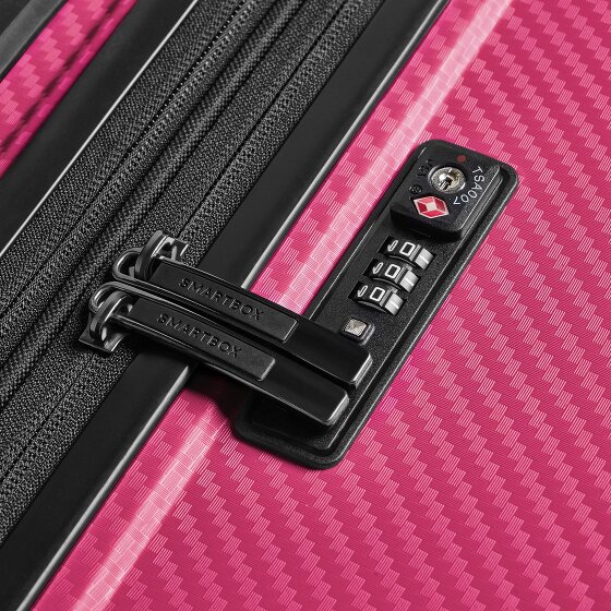 Smartbox Edition 01 4 wielen Cabinewagen 55 cm met uitbreidingsplooi