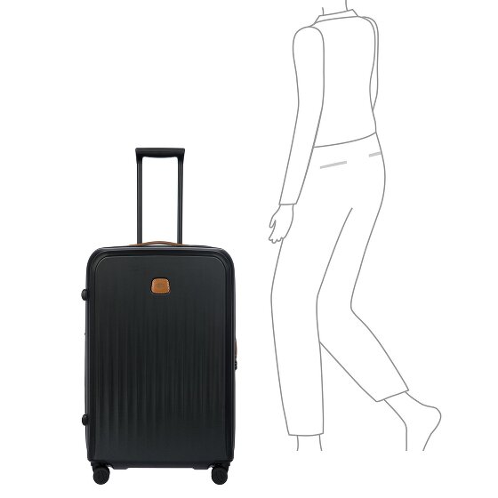 Bric's Taormina 4 wielen Trolley 75 cm met uitbreidingsplooi