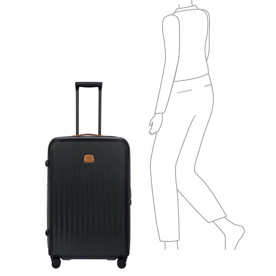 Bric's Taormina 4 wielen Trolley 75 cm met uitbreidingsplooi